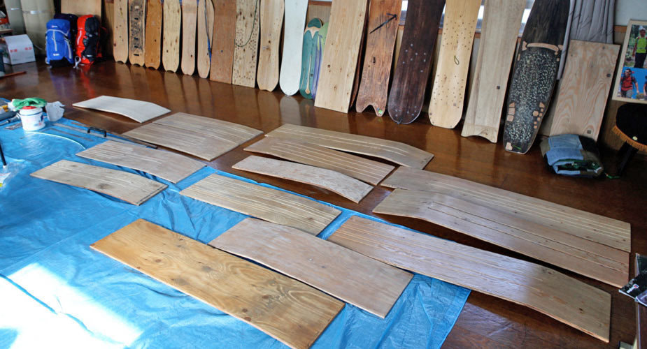 雪板のブランクス