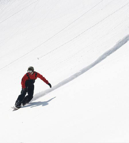 雪板午後セッション